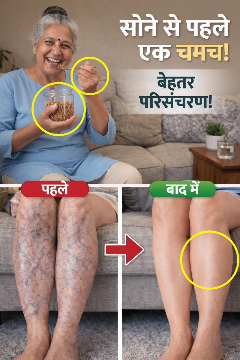 क्या सोने से पहले एक साधारण चम्मच भर सचमुच पैरों में बेहतर रक्त संचार का समर्थन कर सकता है?