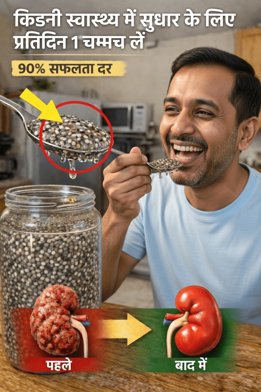 किडनी के स्वास्थ्य समर्थन के लिए रोज़ाना एक चम्मच चिया सीड्स लेने के बारे में आपको क्या जानना चाहिए