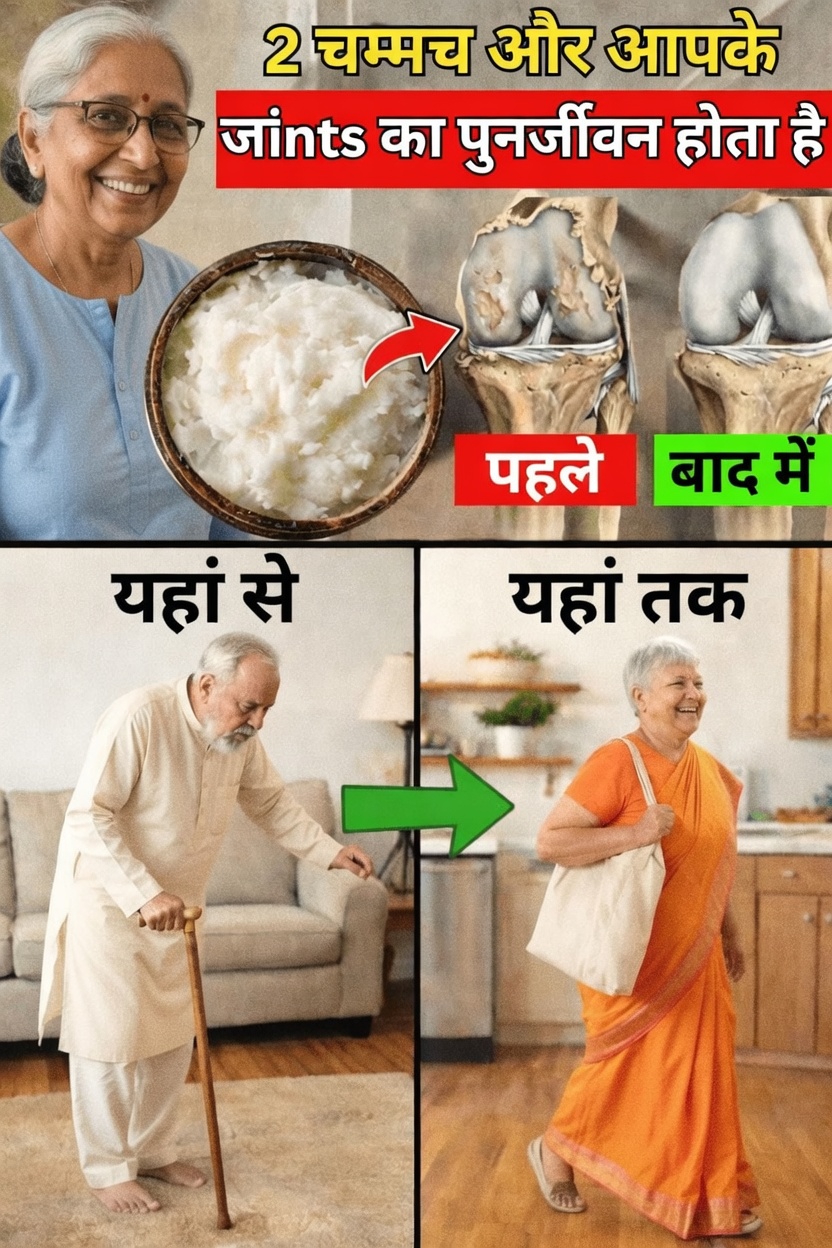 क्या रसोई का एक साधारण घटक उम्र बढ़ने के साथ जोड़ों के आराम का समर्थन कर सकता है?