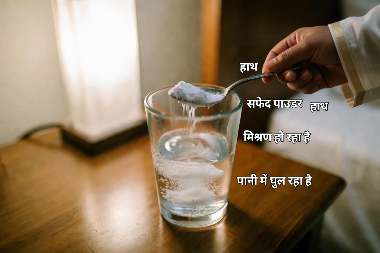 जानें कि जब आप दो हफ्तों तक सोने से पहले बेकिंग सोडा वाला पानी पीते हैं तो आपके शरीर में क्या होता है