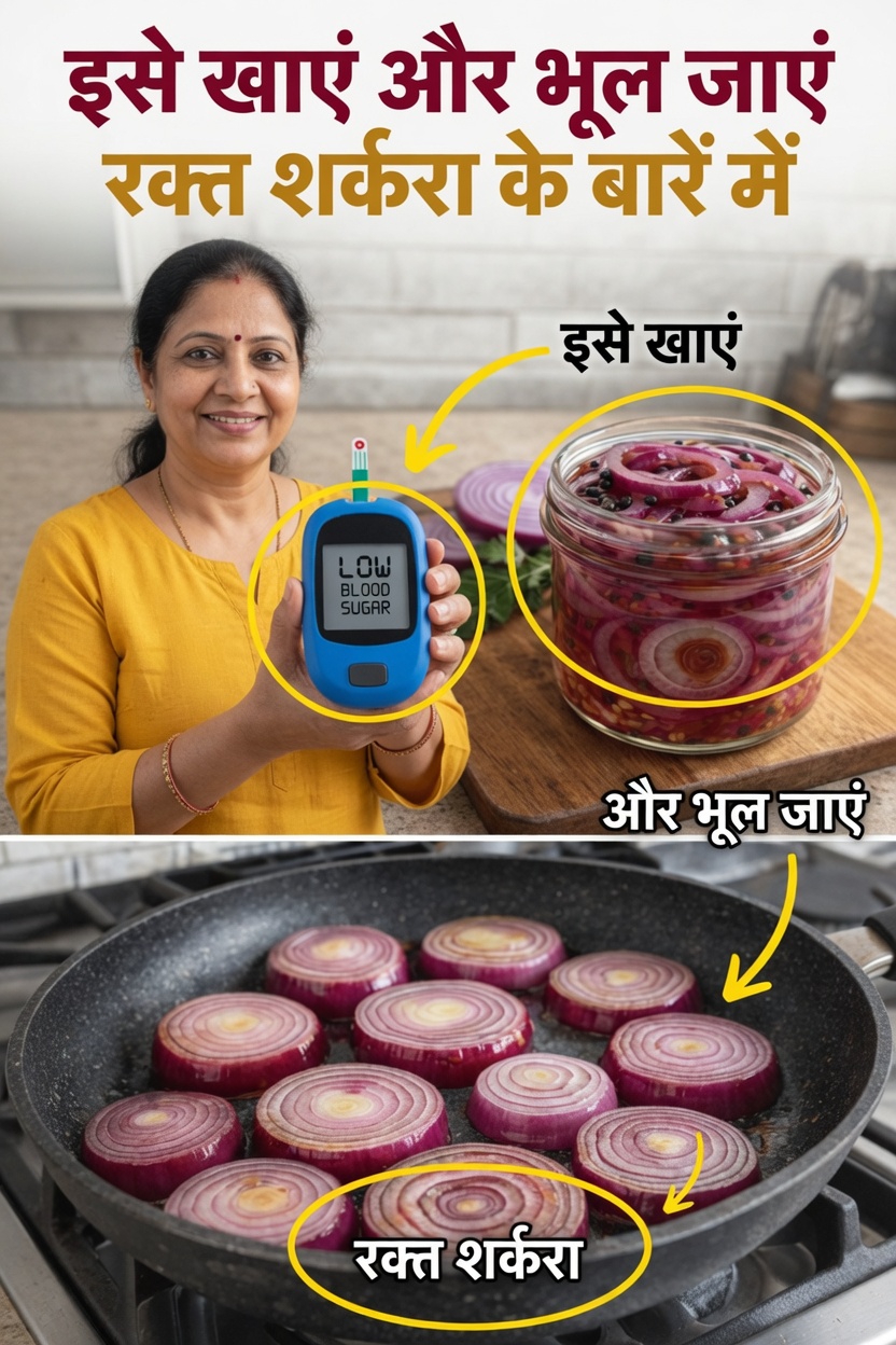 यह आसान लाल प्याज की रेसिपी आपके रोज़मर्रा के भोजन में स्वस्थ रक्त शर्करा स्तर को समर्थन देने में मदद कर सकती है