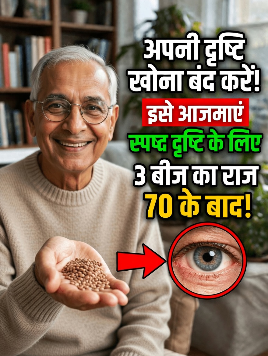 बीजों के साथ सरल दैनिक आदतें जानें जो 70 के बाद आंखों के आराम और दृष्टि स्वास्थ्य का समर्थन कर सकती हैं