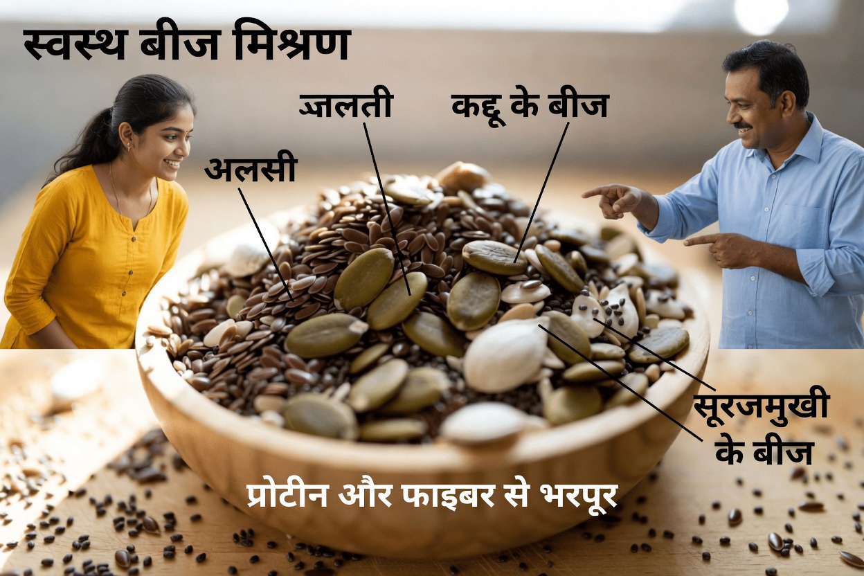 बीजों के साथ सरल दैनिक आदतें जानें जो 70 के बाद आंखों के आराम और दृष्टि स्वास्थ्य का समर्थन कर सकती हैं