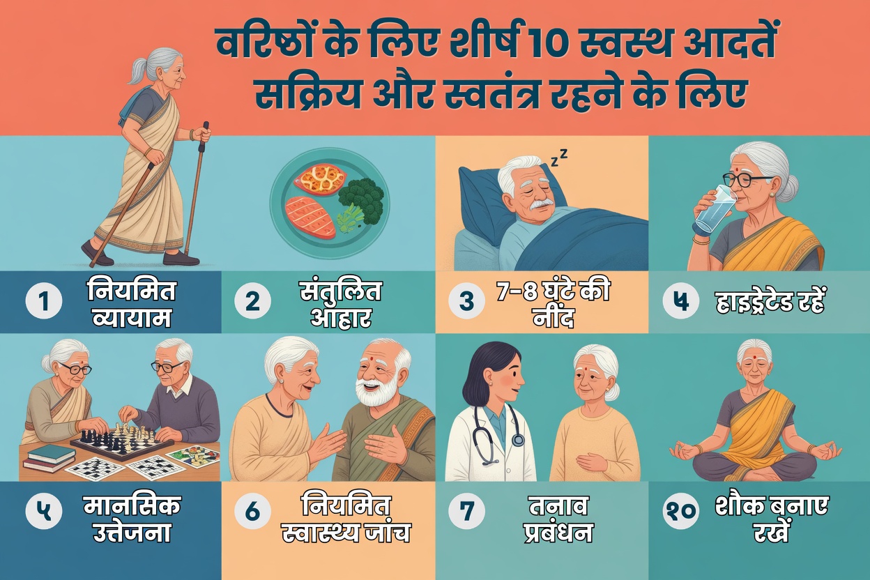 जानें सरल दैनिक आदतें जो बुजुर्गों में पैरों के स्वस्थ रक्त संचार का समर्थन कर सकती हैं