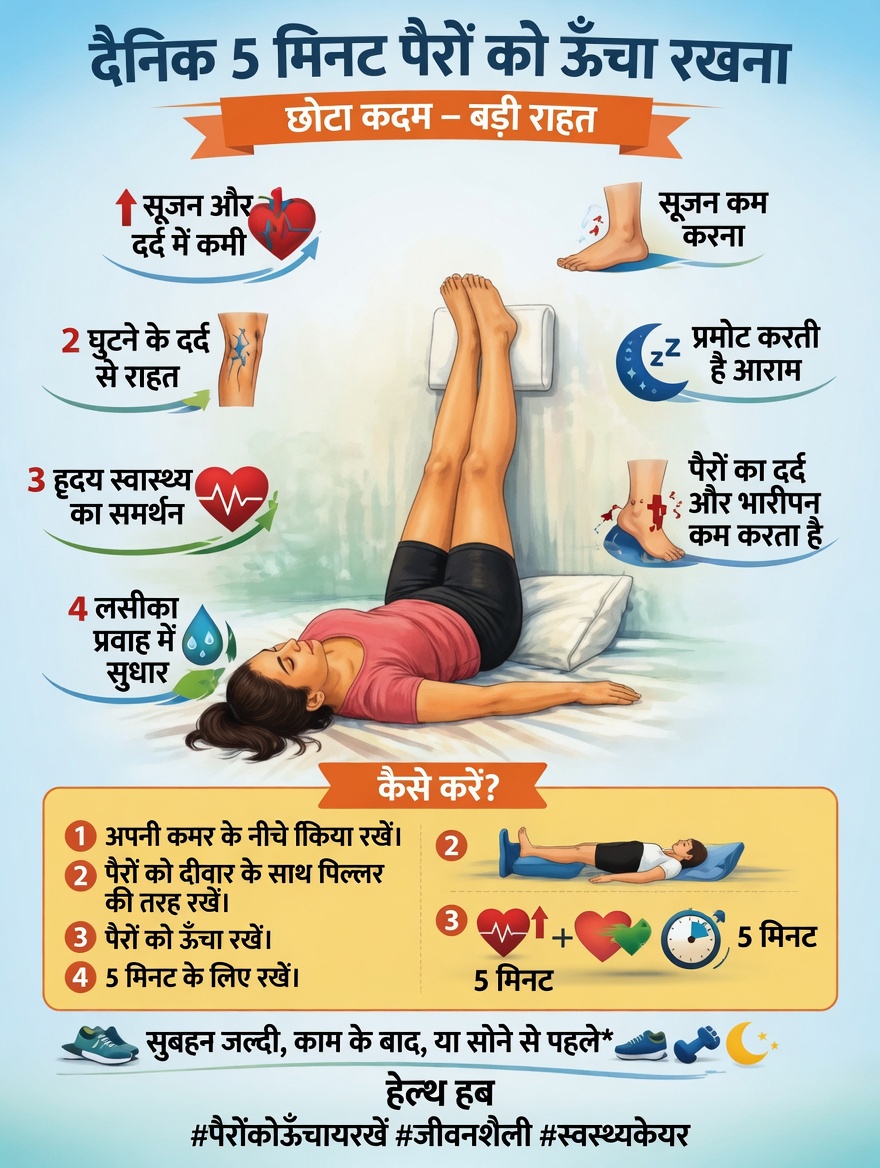 जानें सरल दैनिक आदतें जो बुजुर्गों में पैरों के स्वस्थ रक्त संचार का समर्थन कर सकती हैं