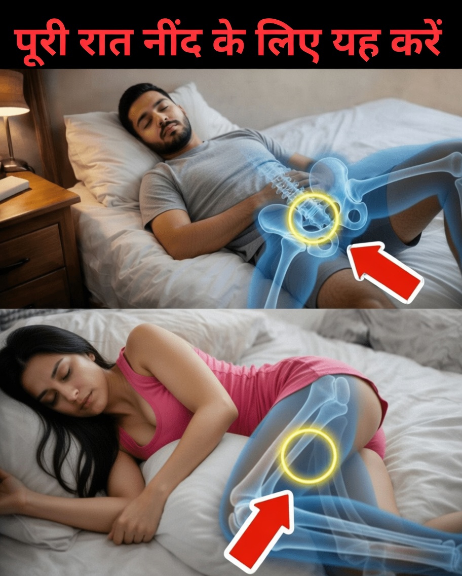 कूल�े की मांसपेशियों�े आराम�ा समर्थन करने और बेहतर नींद की गुणवत्ता��ो�ढ़ावा देने के लिए यह सरल 2-मिनट का व्यायाम खोजें