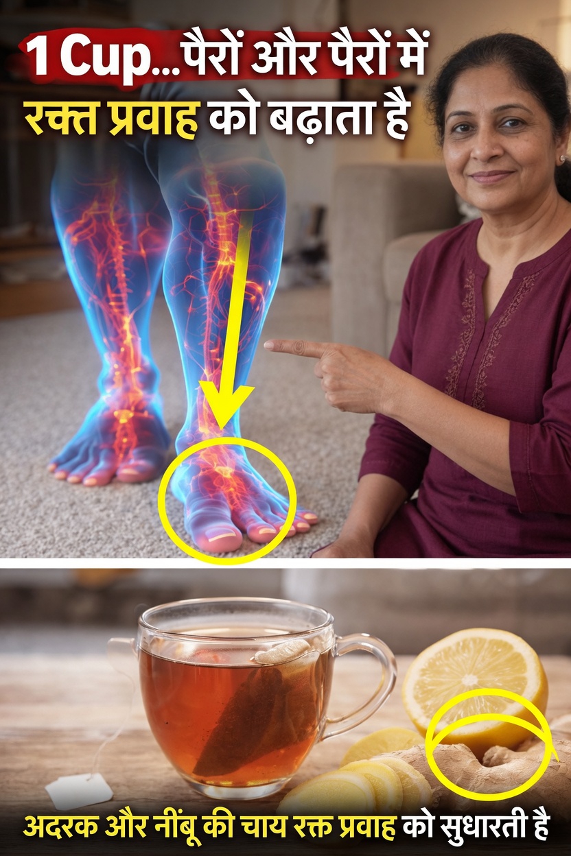 दिन में 1 कप: पैरों और तलवों में स्वस्थ रक्त संचार को सहारा देने का एक सरल तरीका