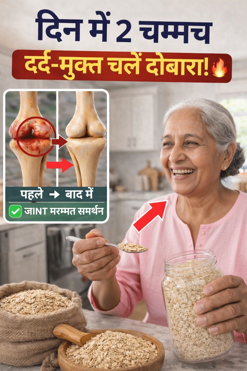 क्या हर दिन ओट्स खाना उम्र बढ़ने के साथ घुटनों के जोड़ों को स्वस्थ रखने में मदद कर सकता है?