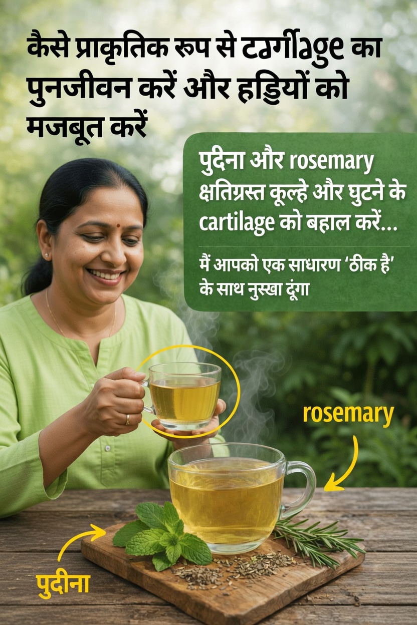 अपने दैनिक जोड़ों के आराम की दिनचर्या के हिस्से के रूप में ताज़गीभरी पुदीना और रोज़मेरी हर्बल चाय का आनंद कैसे लें