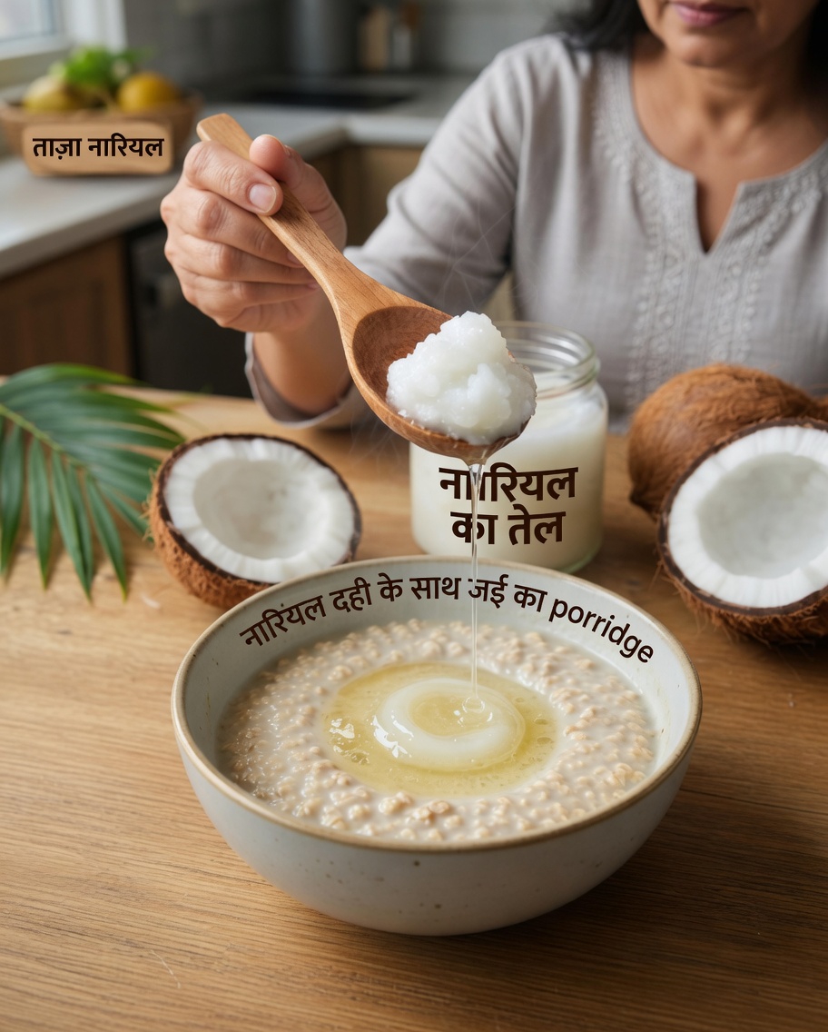 नारियल का तेल उम्र बढ़ने के साथ जोड़ों के आराम और रोज़मर्रा की गतिशीलता में कैसे सहायक हो सकता है