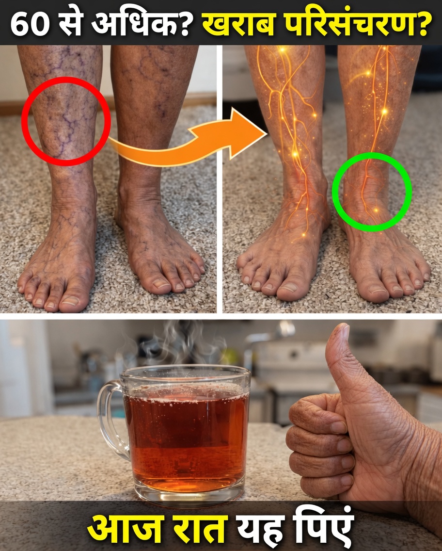 60 से अधिक उम्र? यह प्राकृतिक चुकंदर पेय आपके पैरों में स्वस्थ रक्त प्रवाह को सहारा देने में मदद कर सकता है