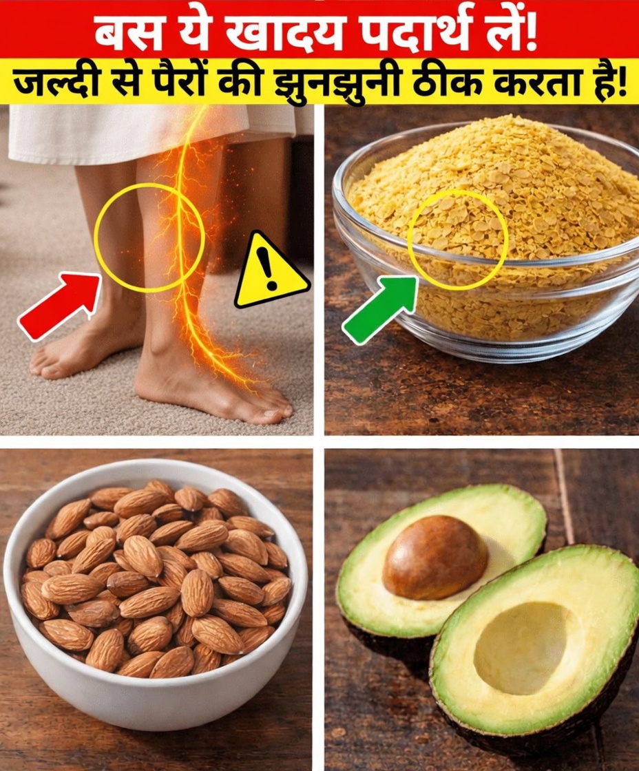 60 के बाद पैरों में झनझनाहट: अपनी रोज़मर्रा की दिनचर्या में नसों के स्वास्थ्य को सहारा देने वाले 3 आम खाद्य पदार्थ