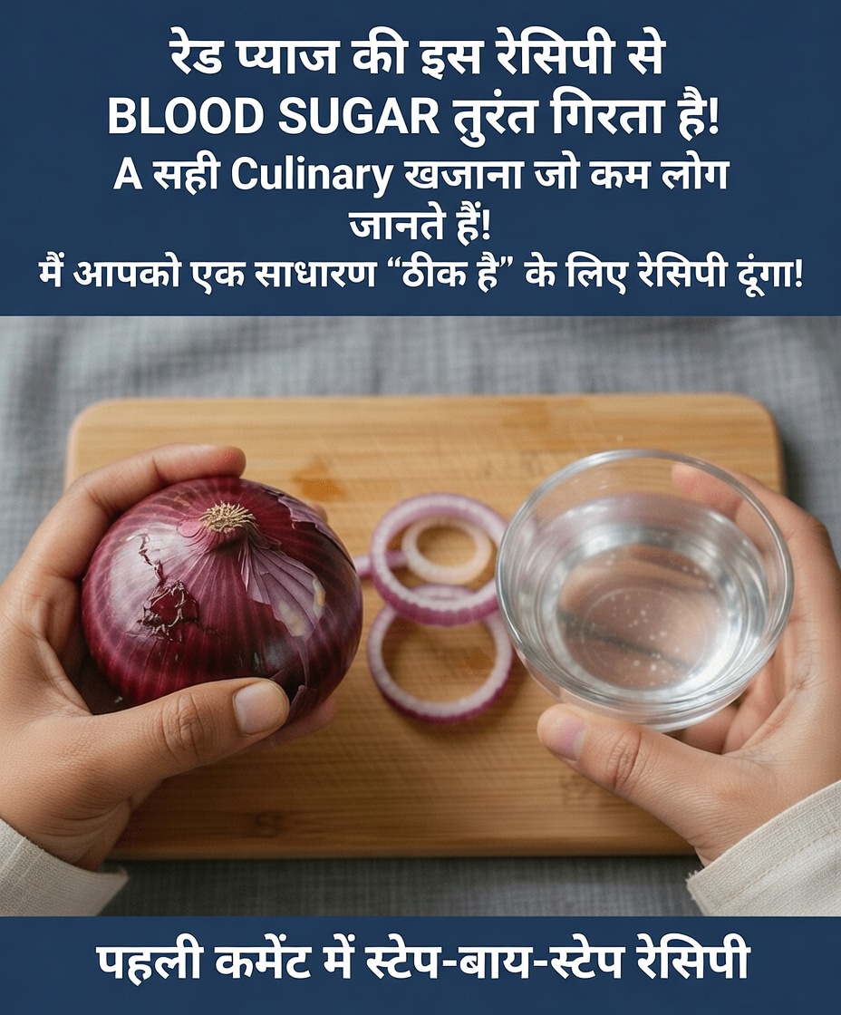 जानें कि लाल प्याज आपकी दैनिक दिनचर्या के हिस्से के रूप में स्वस्थ रक्त शर्करा स्तर का समर्थन कैसे कर सकता है