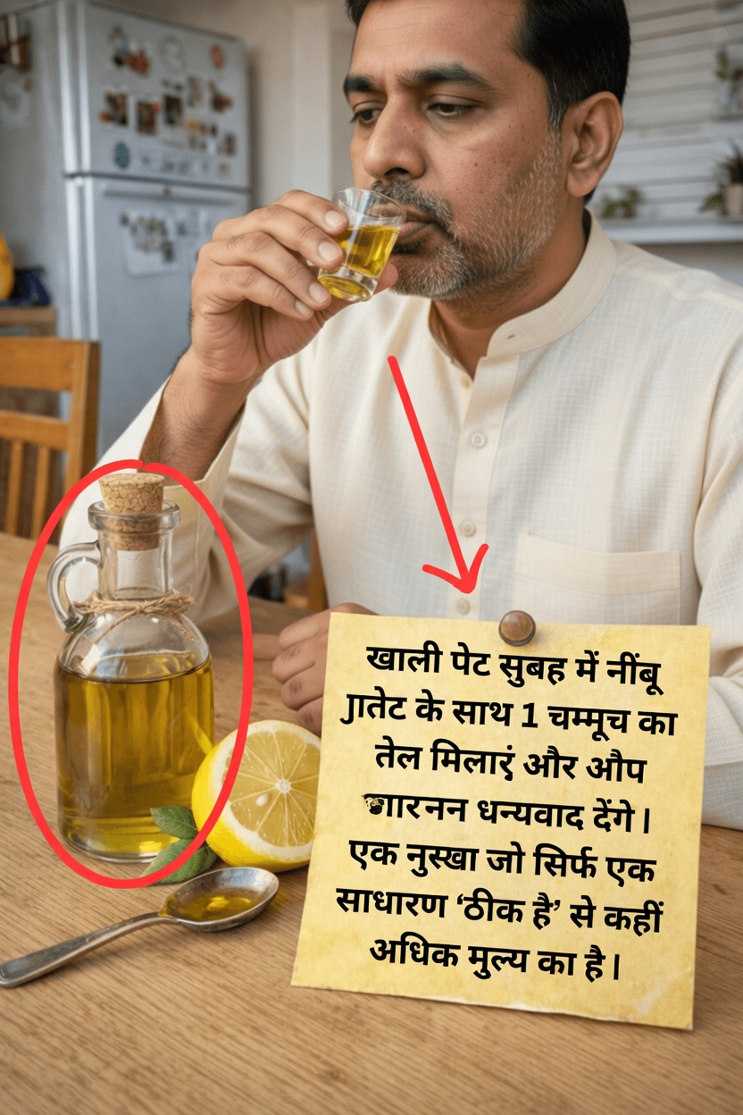 क्या खाली पेट नींबू के रस के साथ जैतून का तेल पीना सचमुच आज़माने लायक है?