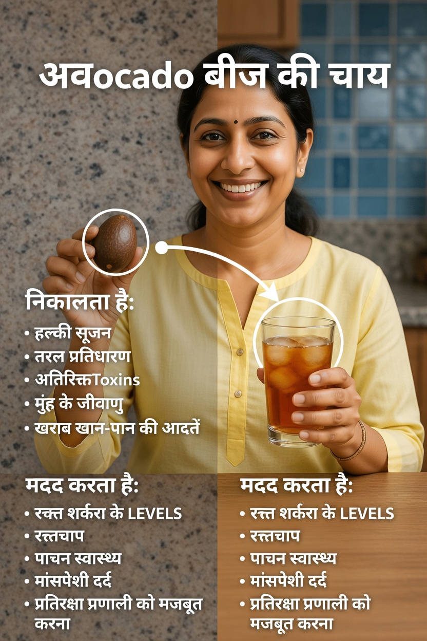एवोकाडो के बीज की चाय: इस लोकप्रिय वेलनेस ट्रेंड के बारे में आपको क्या जानना चाहिए