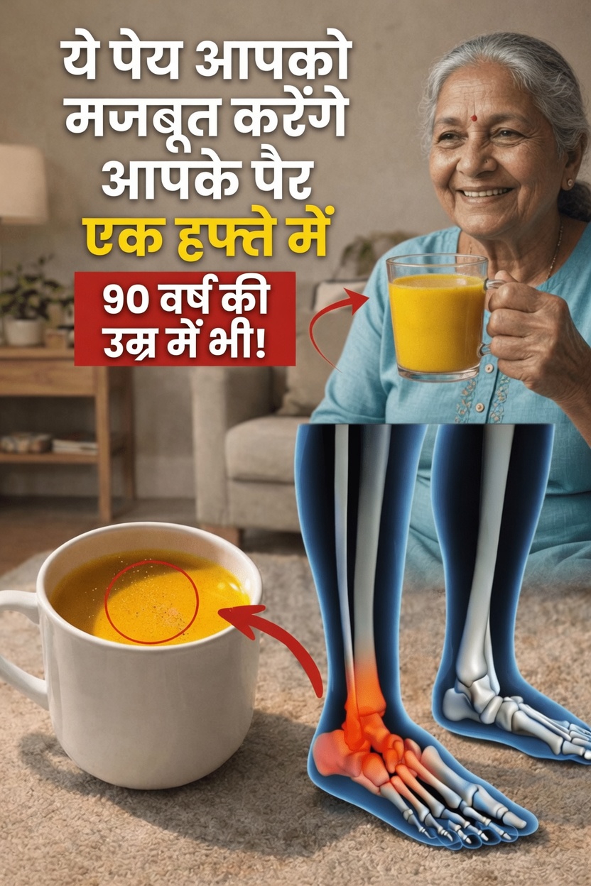 3 सरल पेय जो उम्र बढ़ने के साथ पैरों की ताकत और गतिशीलता को सहारा देने में मदद कर सकते हैं