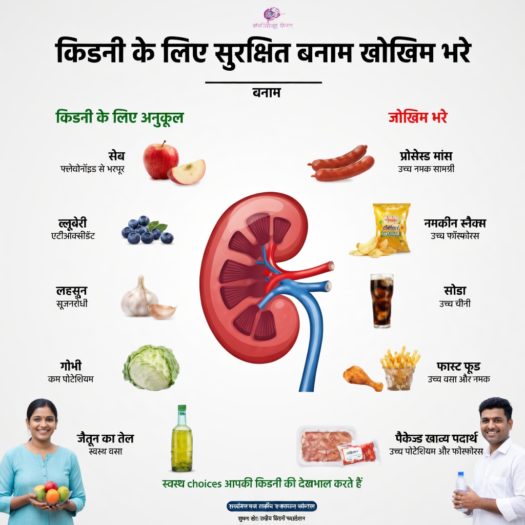 गुर्दे के स्वास्थ्य को सहारा देने वाले 4 सुरक्षित वसा और आहार में सावधानी से देखने योग्य 4 जोखिमभरे वसा