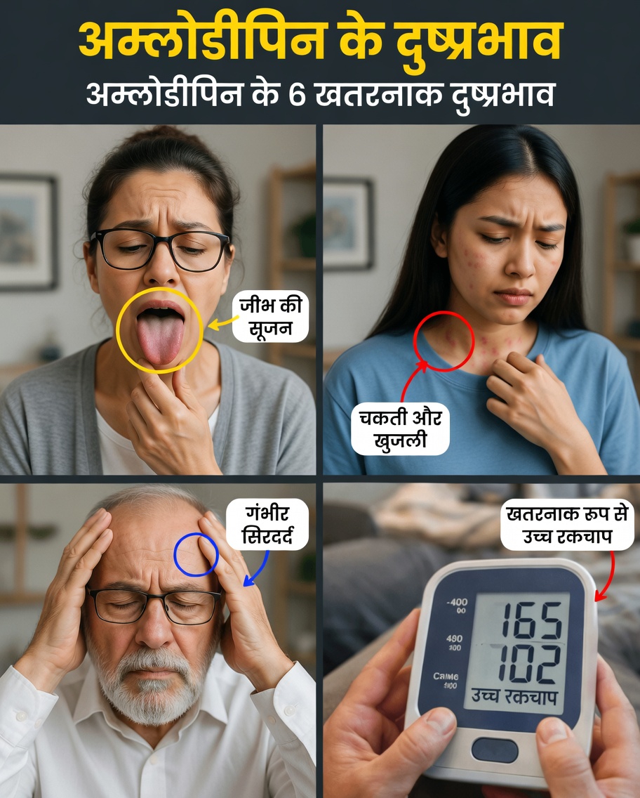 एम्लोडिपिन के 6 आम दुष्प्रभाव क्या हैं और आप उनके बारे में क्या कर सकते हैं?