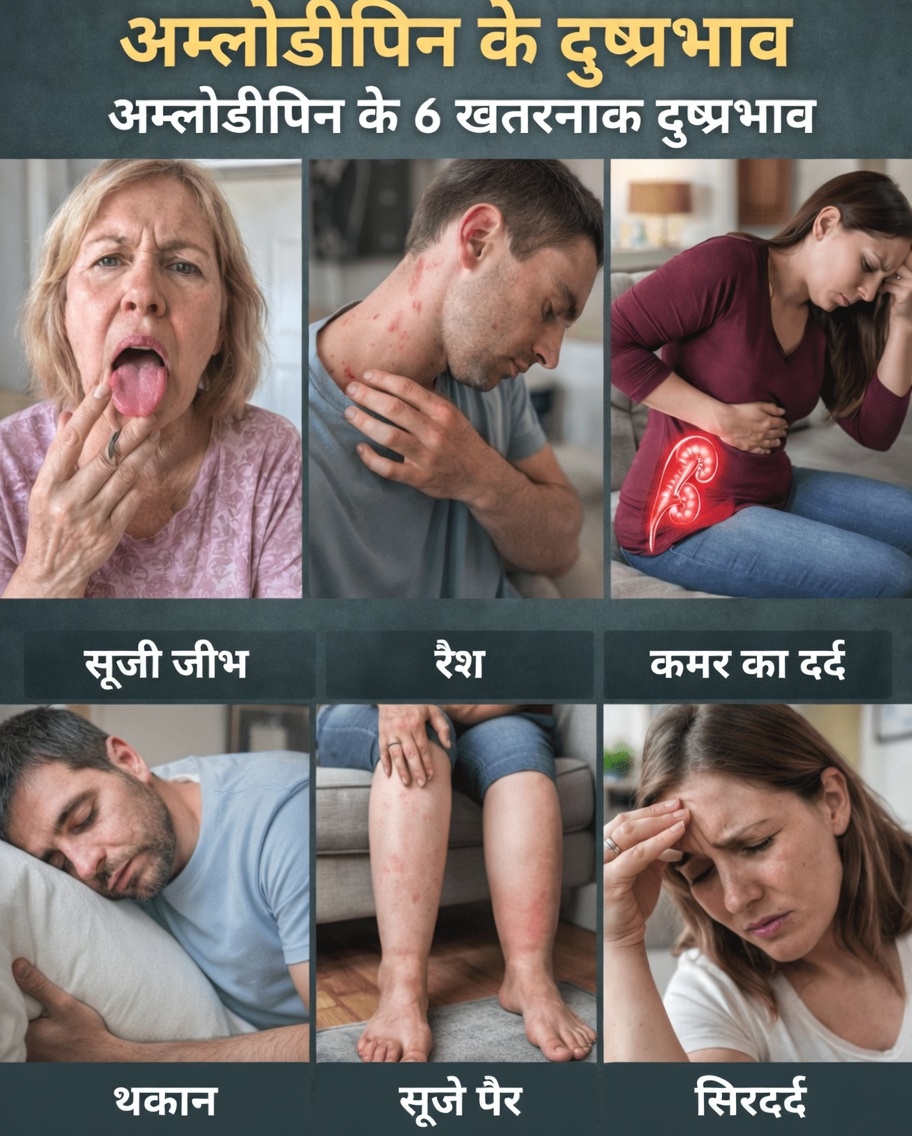 एम्लोडिपिन के 6 आम दुष्प्रभाव क्या हैं और आप उनके बारे में क्या कर सकते हैं?