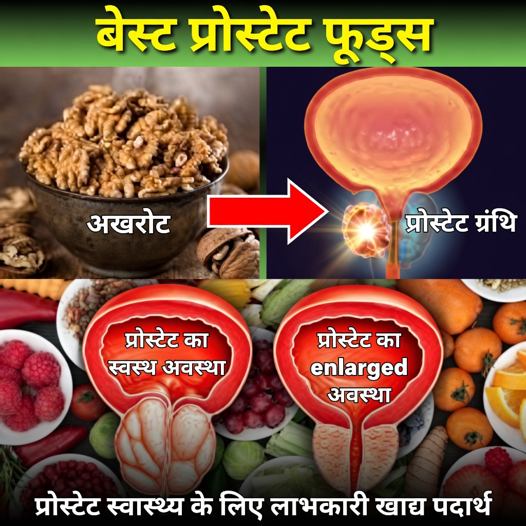रोज़मर्रा के खाद्य पदार्थों से प्रोस्टेट और मूत्र स्वास्थ्य को सहारा देने के सरल तरीके जानें