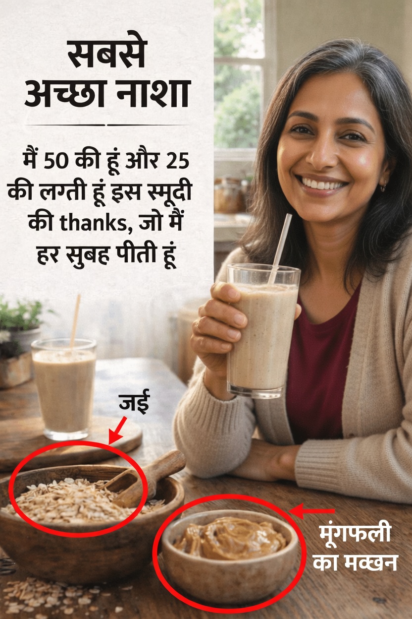 50 के बाद एक सरल सुबह की स्मूदी दिनचर्या आपकी ऊर्जा और सेहत को कैसे सहारा दे सकती है