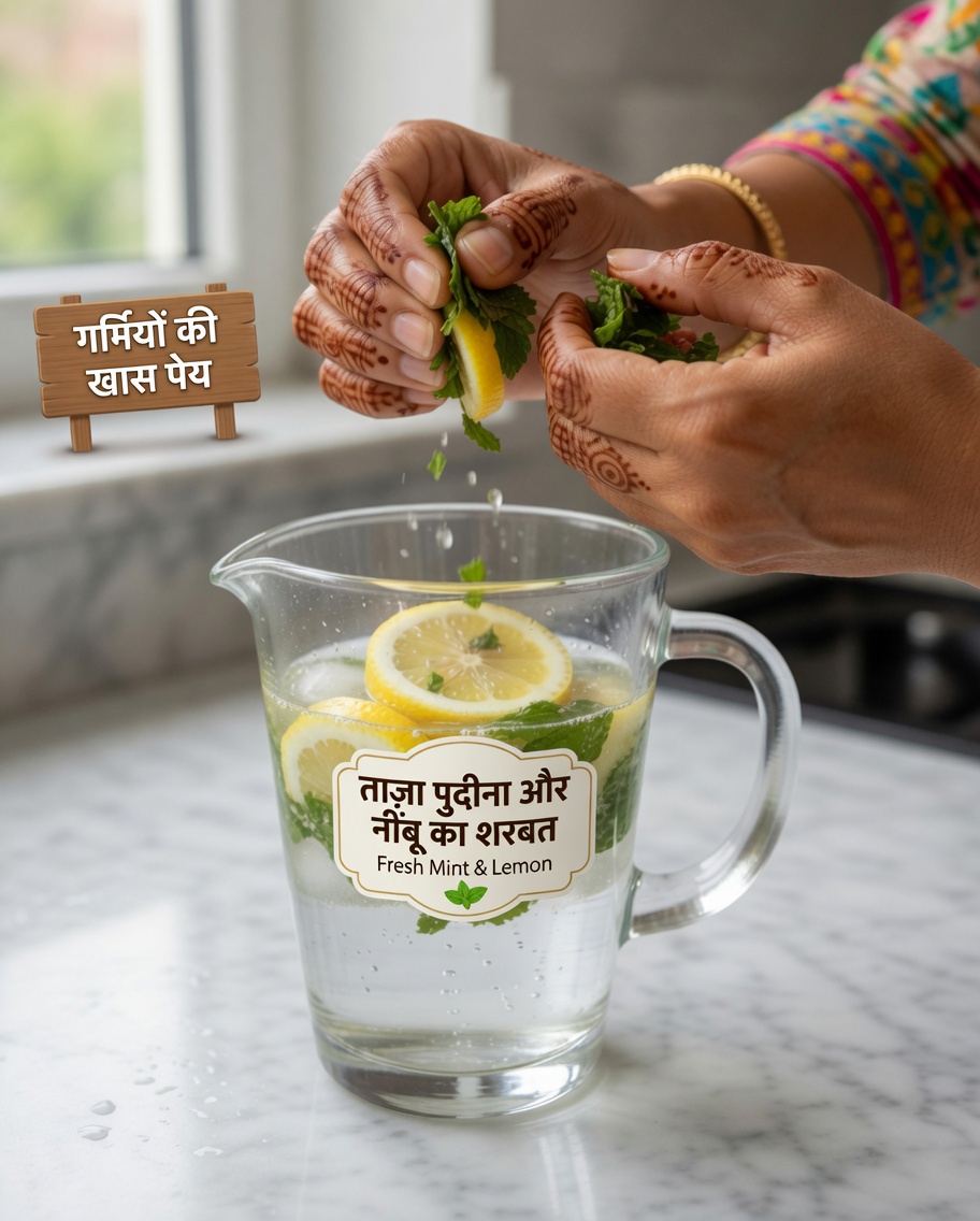 स्वस्थ रक्त शर्करा स्तर का समर्थन करने के लिए इस सरल नींबू और पुदीना पेय को रोज़ाना कैसे तैयार करें