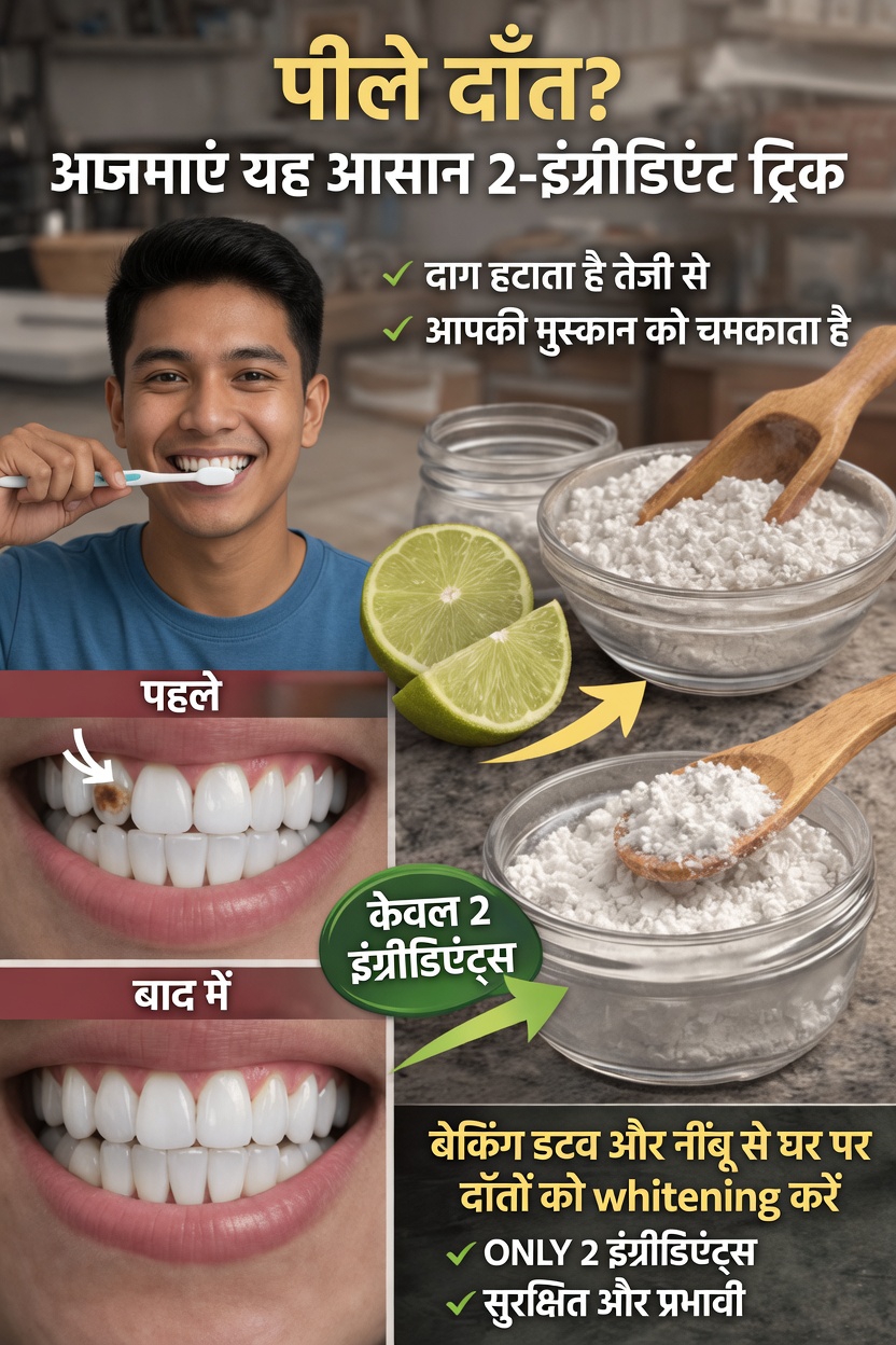 अपने दाँतों को सफेद करने के लिए बेकिंग सोडा इस्तेमाल करने से पहले आपको क्या ज़रूर जानना चाहिए