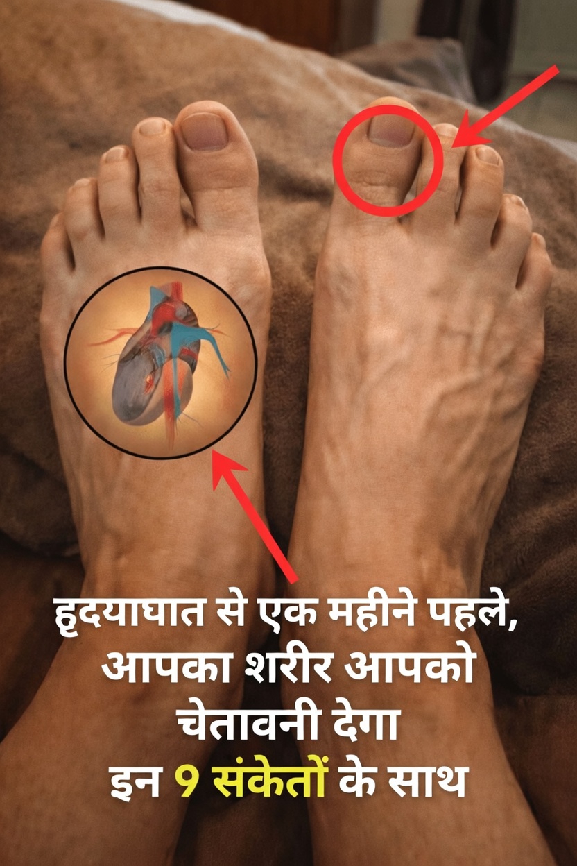 हार्ट अटैक से एक महीने पहले आपका शरीर कौन से 9 संभावित संकेत दिखा सकता है?