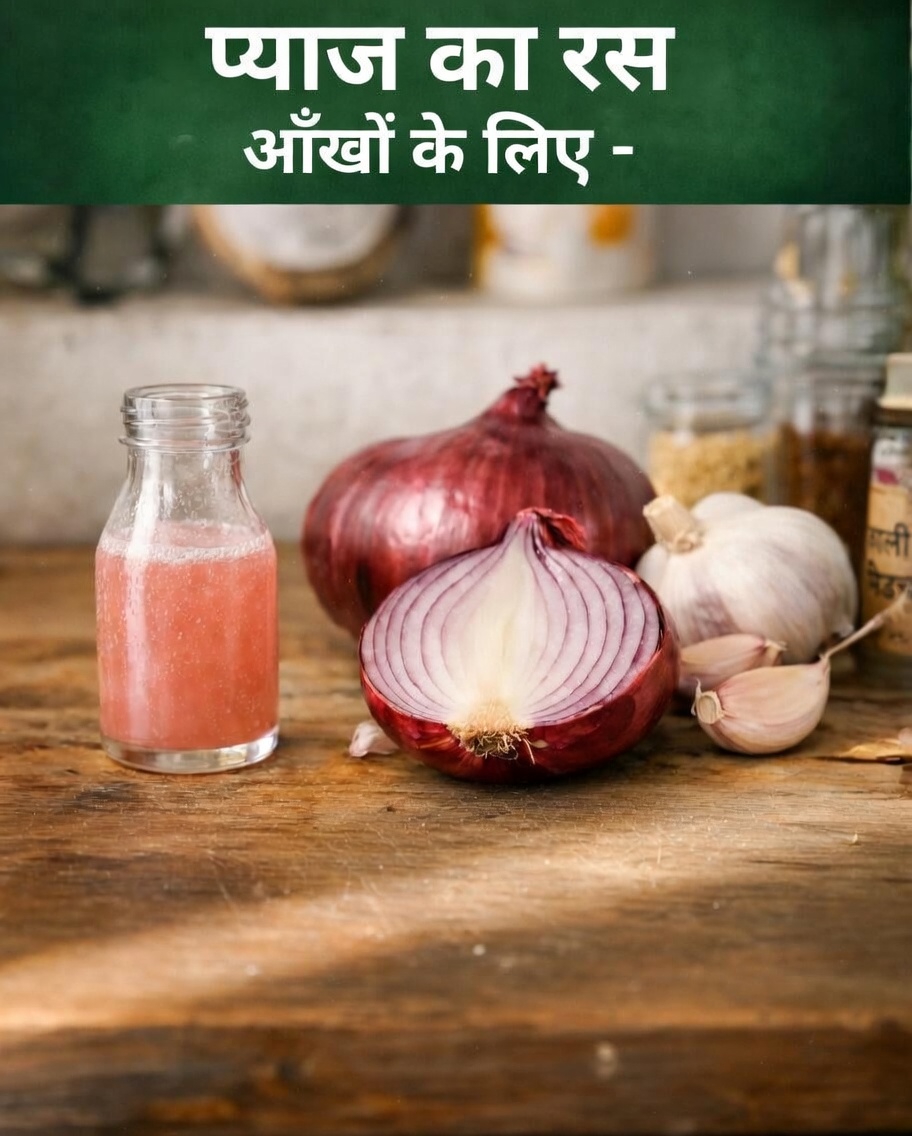 आँखों के लिए प्याज़ का रस: क्या यह रसोई का आम घटक आपकी दृष्टि स्वास्थ्य का समर्थन कर सकता है?