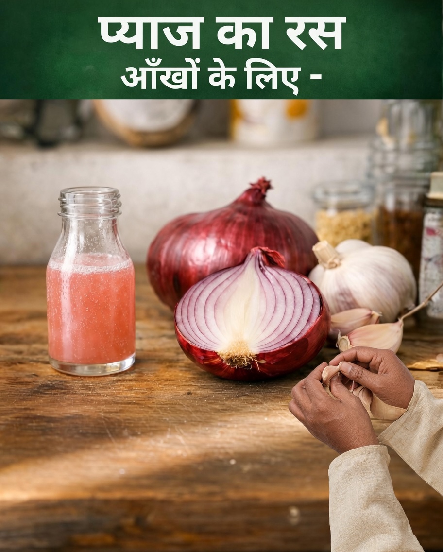 आँखों के लिए प्याज़ का रस: क्या यह रसोई का आम घटक आपकी दृष्टि स्वास्थ्य का समर्थन कर सकता है?