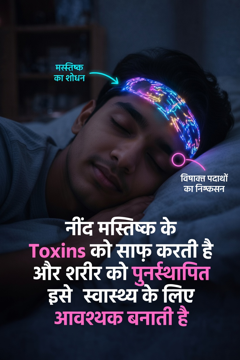 कैसे गुणवत्तापूर्ण नींद आपके मस्तिष्क की प्राकृतिक सफाई प्रक्रिया और समग्र स्वास्थ्य का समर्थन करती है