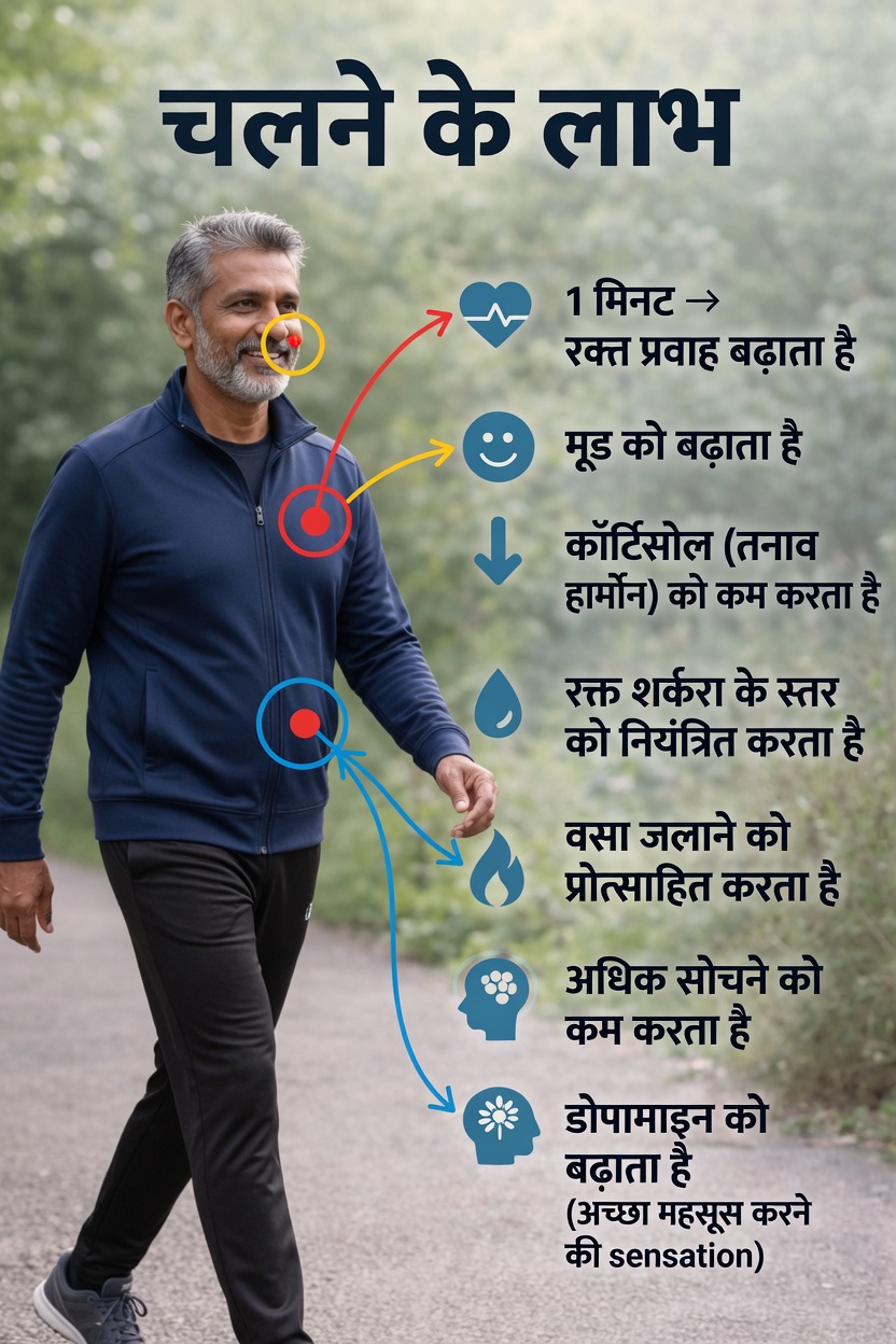 दिन में सिर्फ 10 मिनट चलना आपकी ऊर्जा, मनोदशा और समग्र स्वास्थ्य को कैसे बेहतर बना सकता है