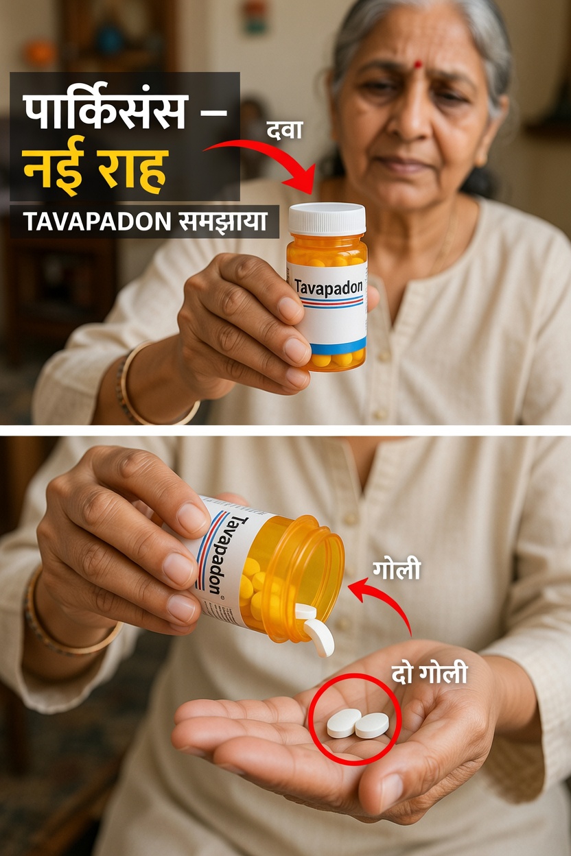तावापाडोन क्या है? पार्किंसन के मोटर लक्षणों के प्रबंधन के लिए इस नए दृष्टिकोण को समझना