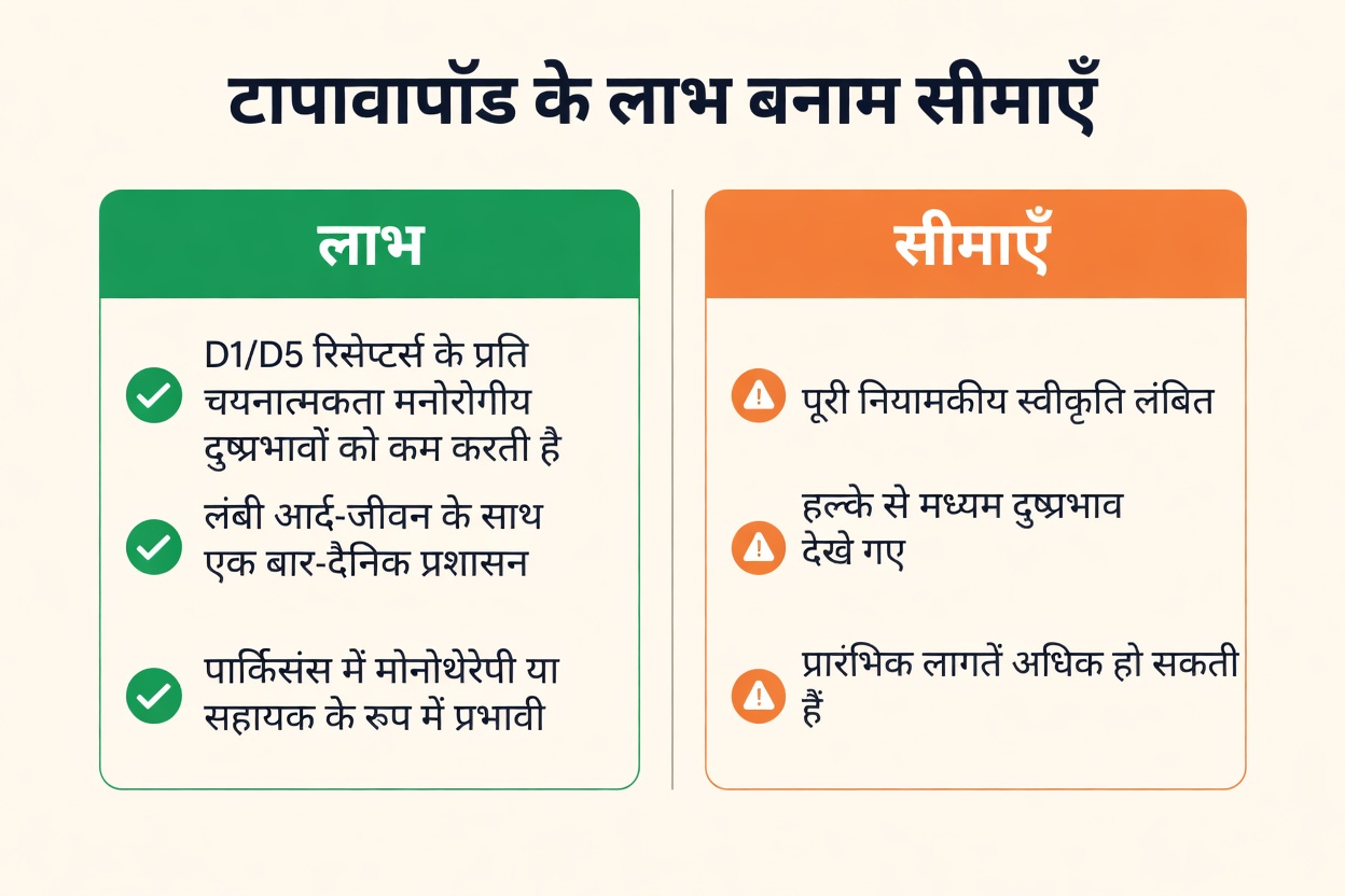 तावापाडोन क्या है? पार्किंसन के मोटर लक्षणों के प्रबंधन के लिए इस नए दृष्टिकोण को समझना