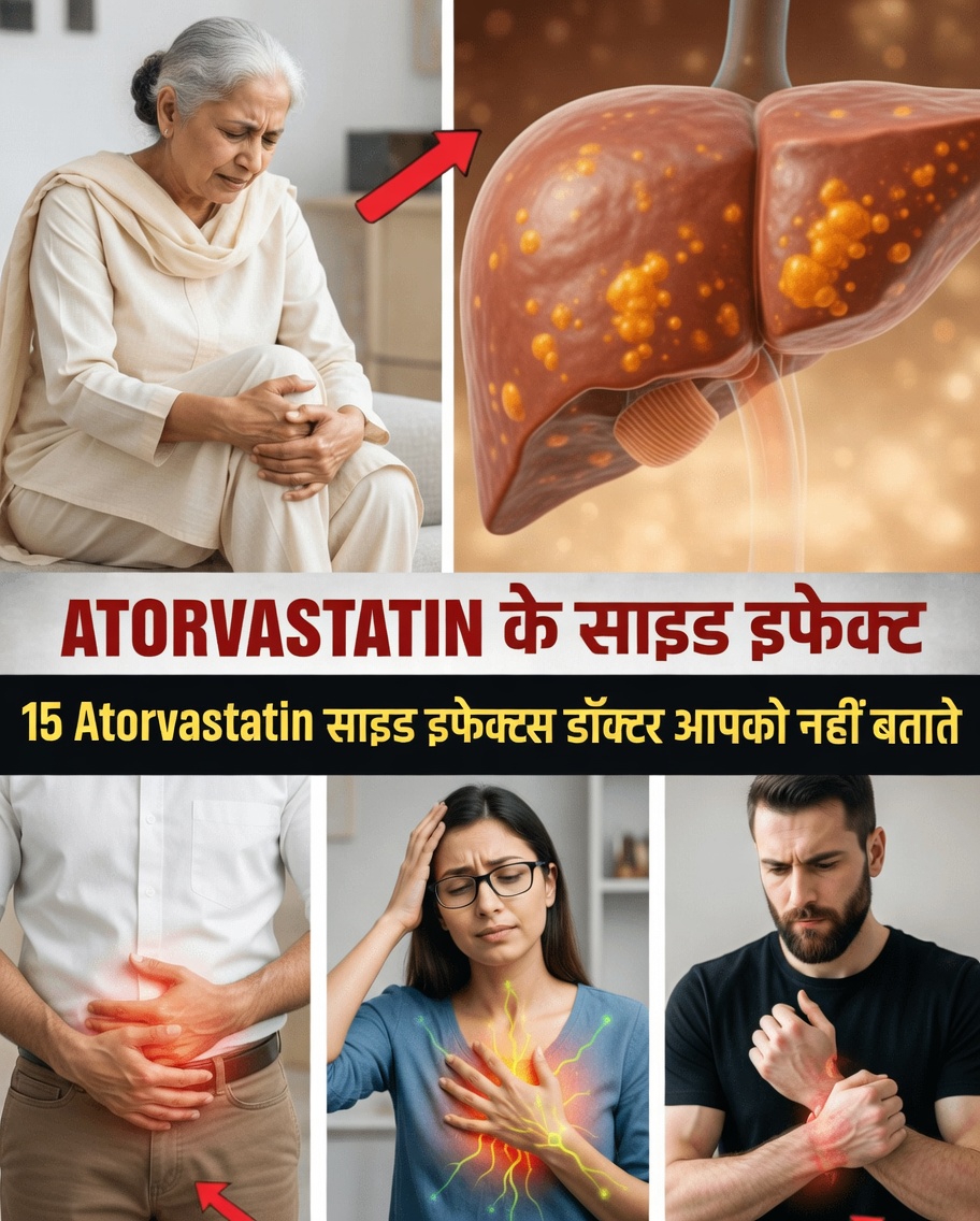 एटोरवास्टैटिन के 15 संभावित दुष्प्रभाव जिनके बारे में आपको पता होना चाहिए: मरीजों के लिए एक उपयोगी मार्गदर्शिका