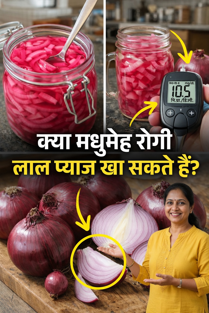 क्या आपने रोज़मर्रा की सेहत के लिए यह आसान लाल प्याज़ का अचार आज़माया है?