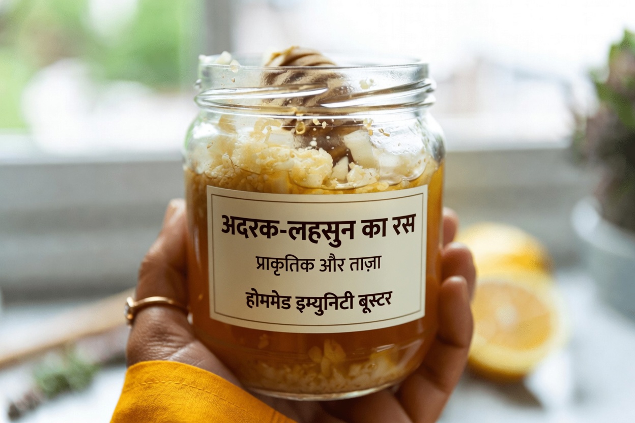 क्या आपने यह सरल अदरक, प्याज, लहसुन, नींबू और शहद का मिश्रण आज़माया है?