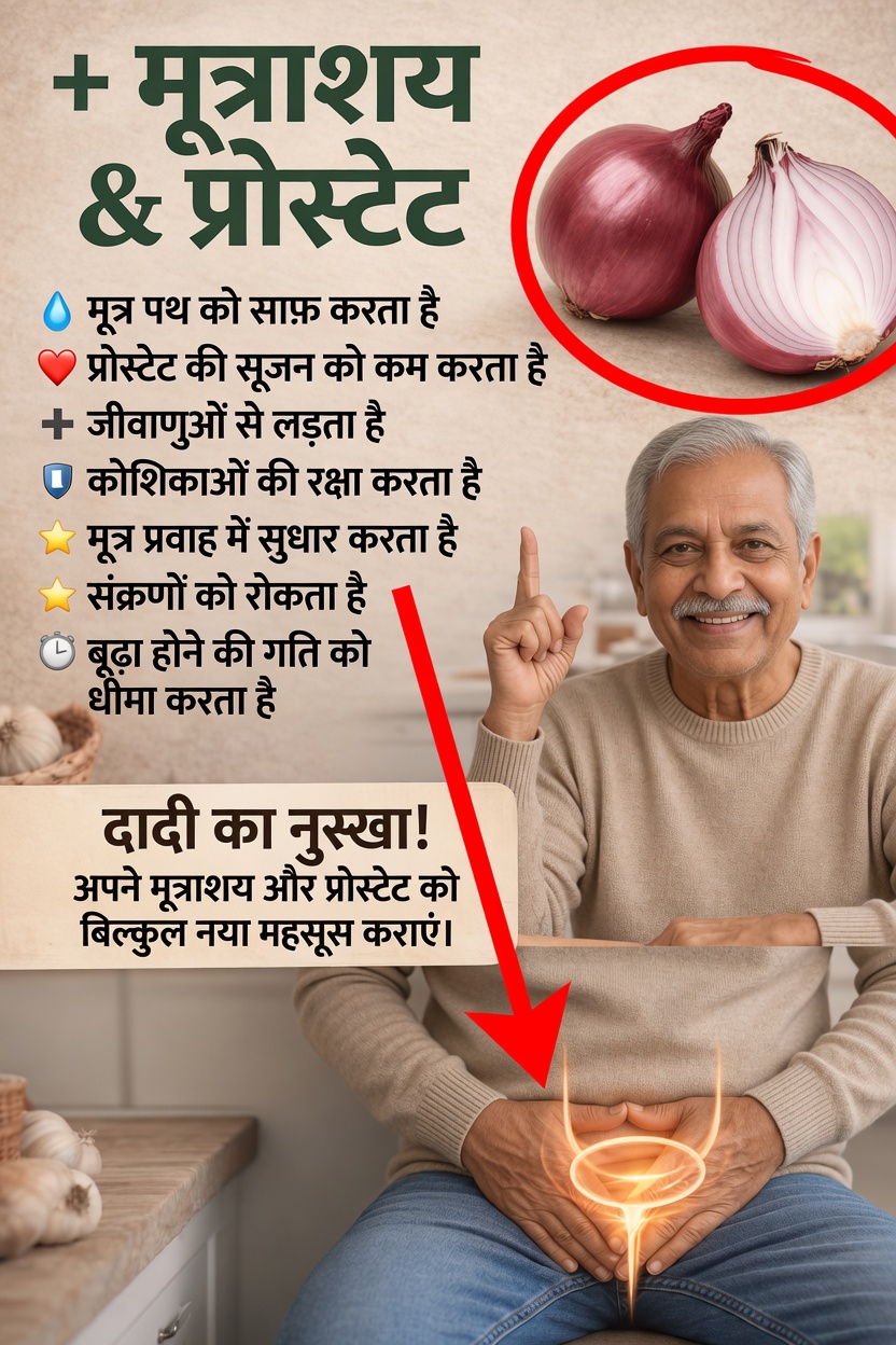 जानें कि प्याज और फलों के छिलके प्रोस्टेट और मूत्राशय के स्वास्थ्य को कैसे सहारा दे सकते हैं