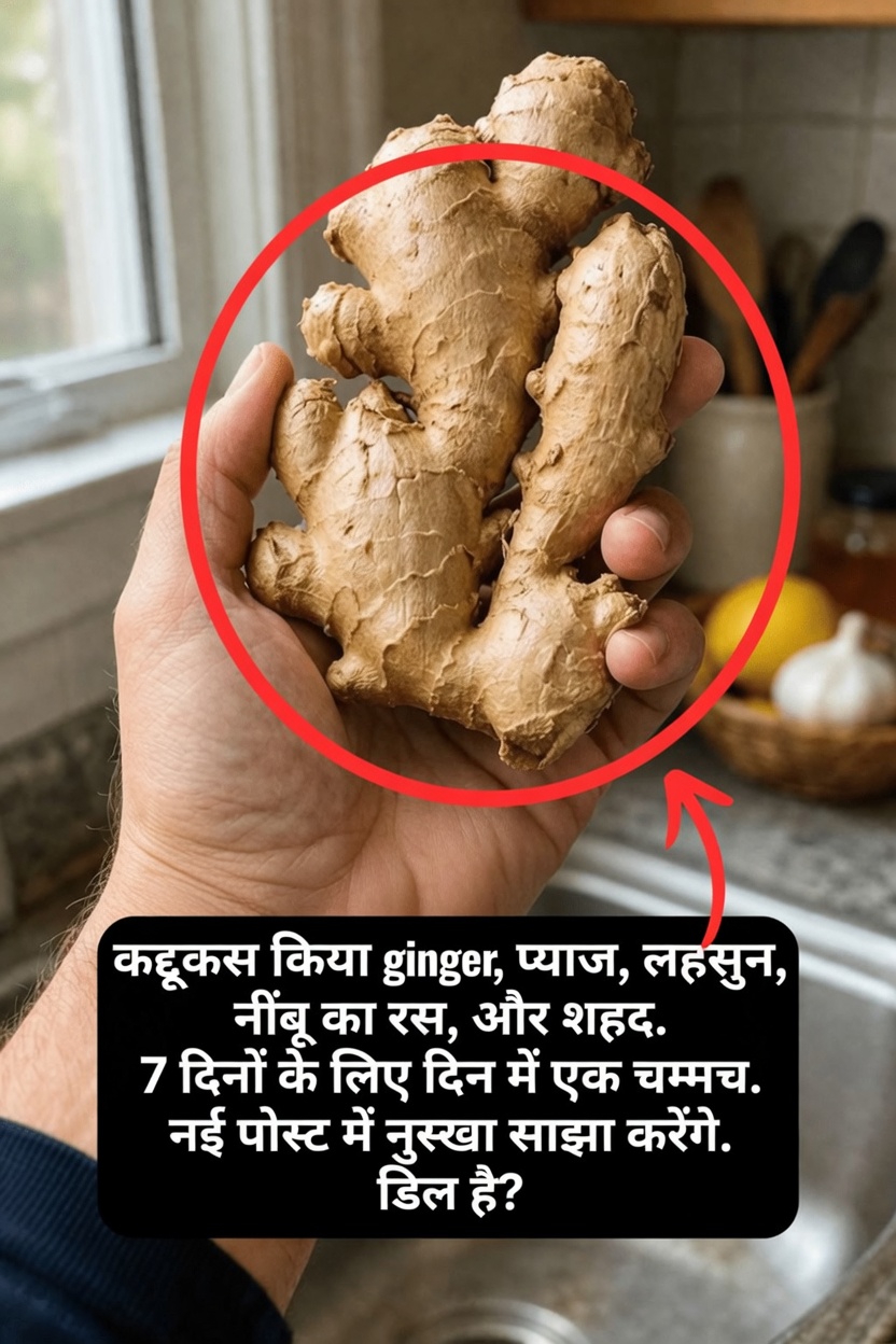 क्या आपने दैनिक स्वास्थ्य के लिए अदरक, प्याज, लहसुन, नींबू और शहद के इस सरल मिश्रण को आज़माया है?