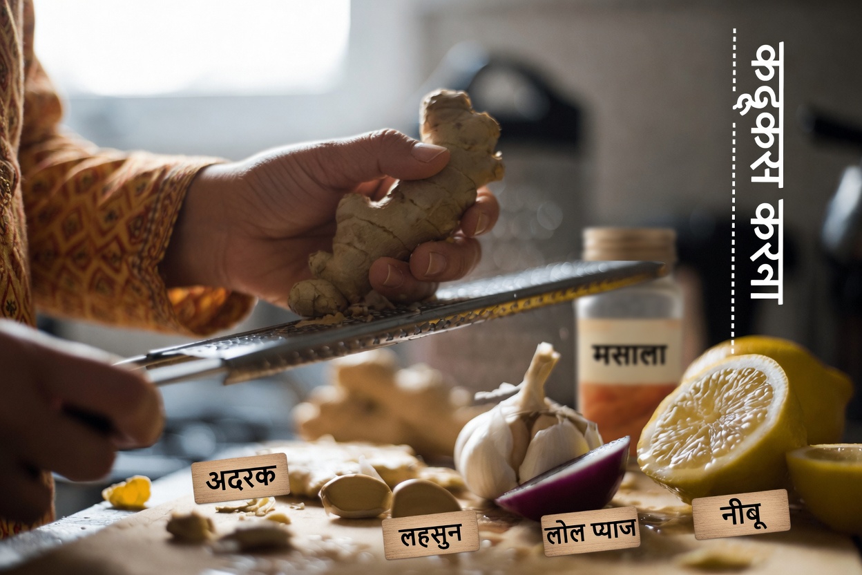 क्या आपने दैनिक स्वास्थ्य के लिए अदरक, प्याज, लहसुन, नींबू और शहद के इस सरल मिश्रण को आज़माया है?