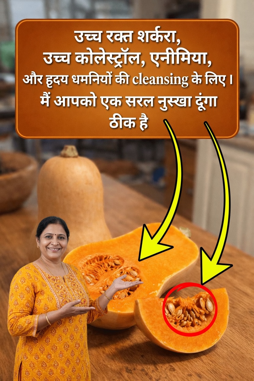 बटरनट स्क्वैश: स्वस्थ रक्त शर्करा स्तर, कोलेस्ट्रॉल संतुलन, एनीमिया और हृदय स्वास्थ्य के समर्थन के लिए एक पारंपरिक प्राकृतिक खाद्य पदार्थ