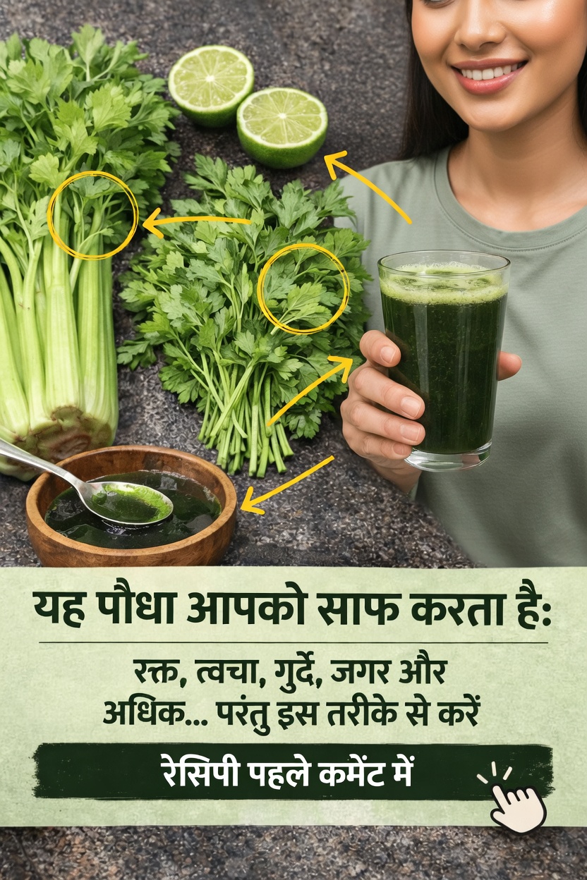 शक्तिशाली ग्रीन जूस की रेसिपी जिसके बारे में हर कोई बात कर रहा है: घर पर सेलेरी और पार्सले जूस कैसे बनाएं