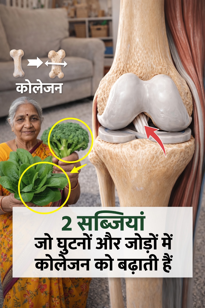 दो सब्जियाँ जो स्वस्थ घुटनों और जोड़ों के लिए कोलेजन उत्पादन का समर्थन करती हैं