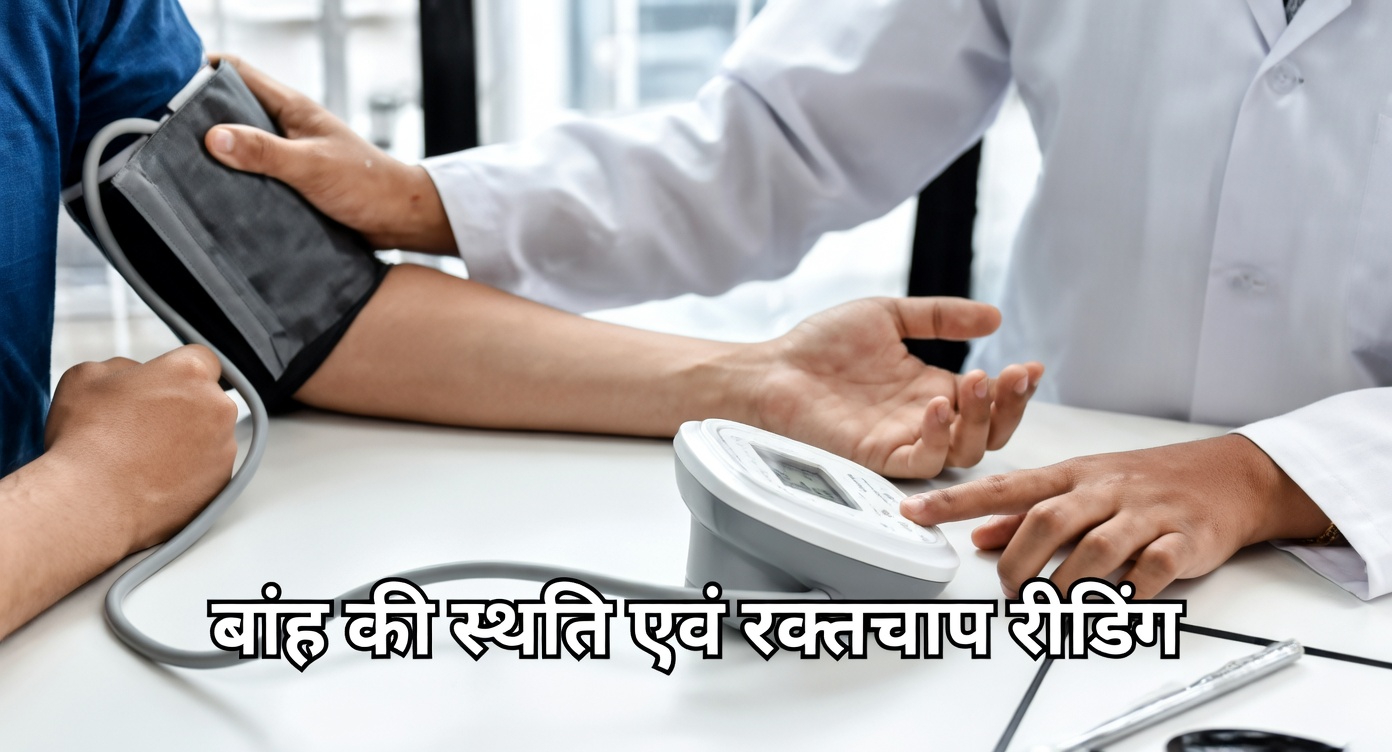 जॉन्स हॉपकिन्स के एक नए अध्ययन से पता चलता है कि रक्तचाप जांच के दौरान आपकी बांह की स्थिति आपके दिखाई देने वाले आंकड़ों को कैसे प्रभावित कर सकती है