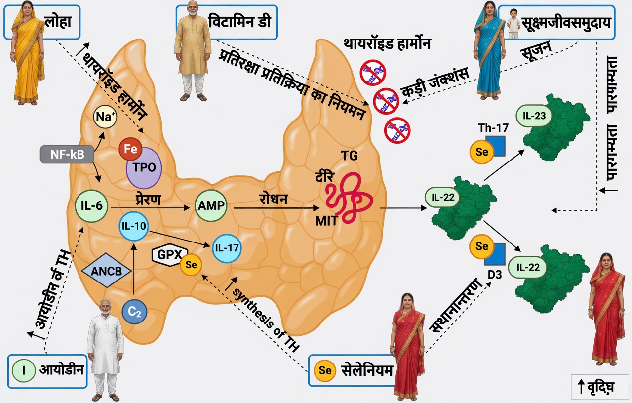 थायरॉयड स्वास्थ्य को सहारा देने में दो प्रमुख खनिजों की भूमिका की पड़ताल