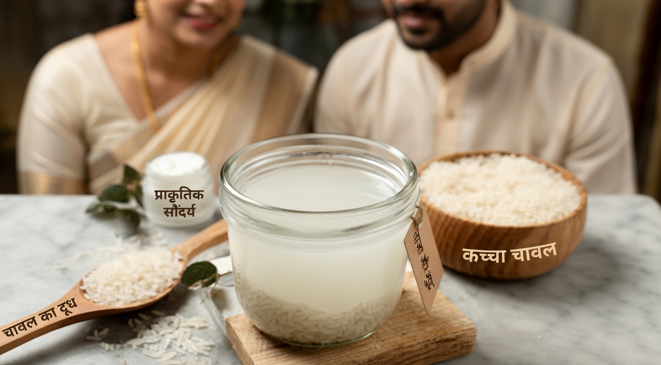 अपनी रोज़ाना स्किनकेयर रूटीन में चावल का पानी शामिल करने का आसान तरीका खोजें