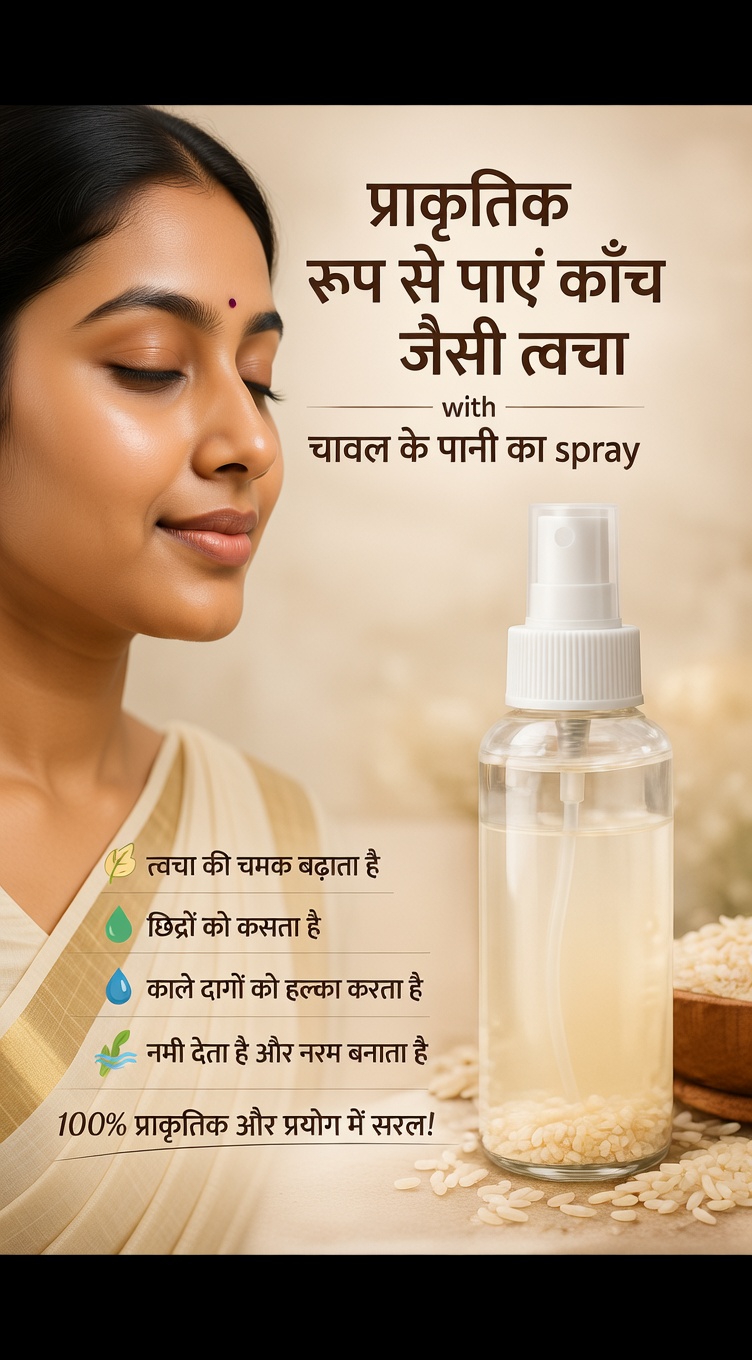 अपनी रोज़ाना स्किनकेयर रूटीन में चावल का पानी शामिल करने का आसान तरीका खोजें