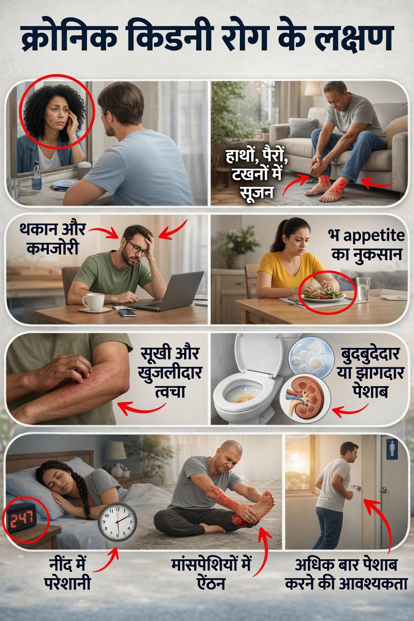 क्रोनिक किडनी रोग के 10 शुरुआती चेतावनी संकेत जिन्हें आपको कभी नज़रअंदाज़ नहीं करना चाहिए