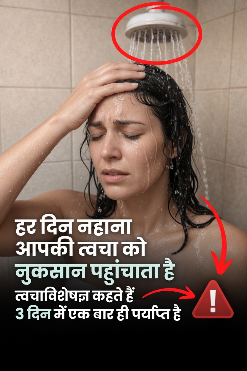 क्या रोज़ नहाना वाकई ज़रूरी है? स्वस्थ त्वचा के लिए त्वचा विशेषज्ञ वास्तव में क्या सलाह देते हैं