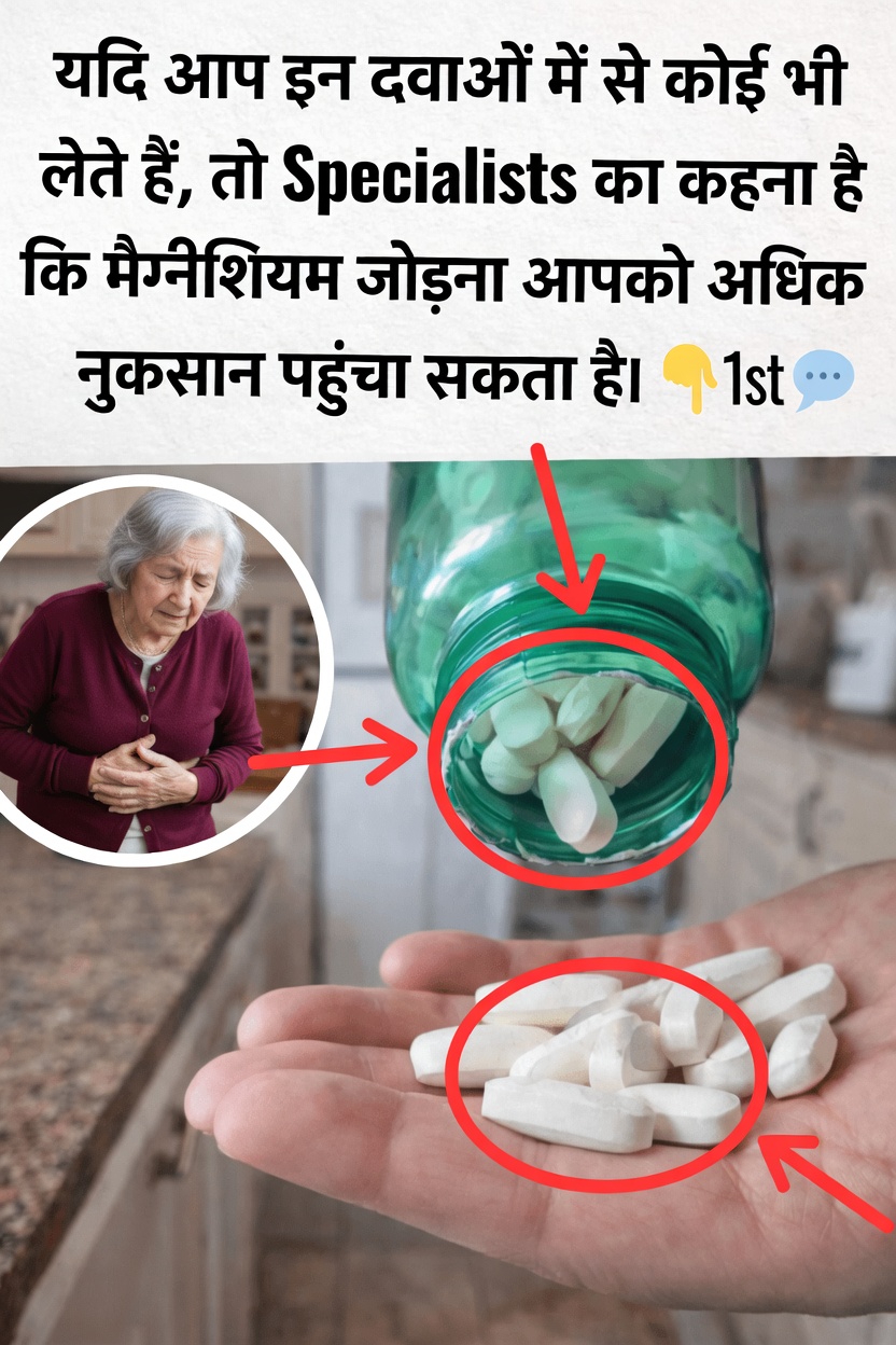 अगर आप ये आम दवाएं ले रहे हैं, तो क्या मैग्नीशियम सप्लीमेंट लेना सुरक्षित है?